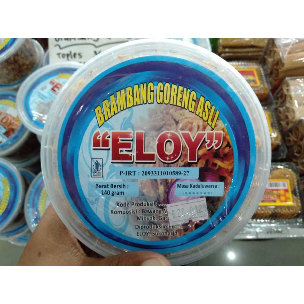 

Eloy bawang merah goreng