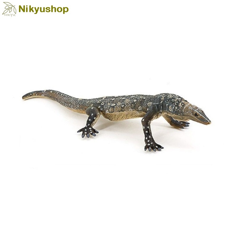 [Nikyushop] Mainan Edukasi Pajangan Miniatur Hewan Figure Kadal Biawak Perentie Lizard