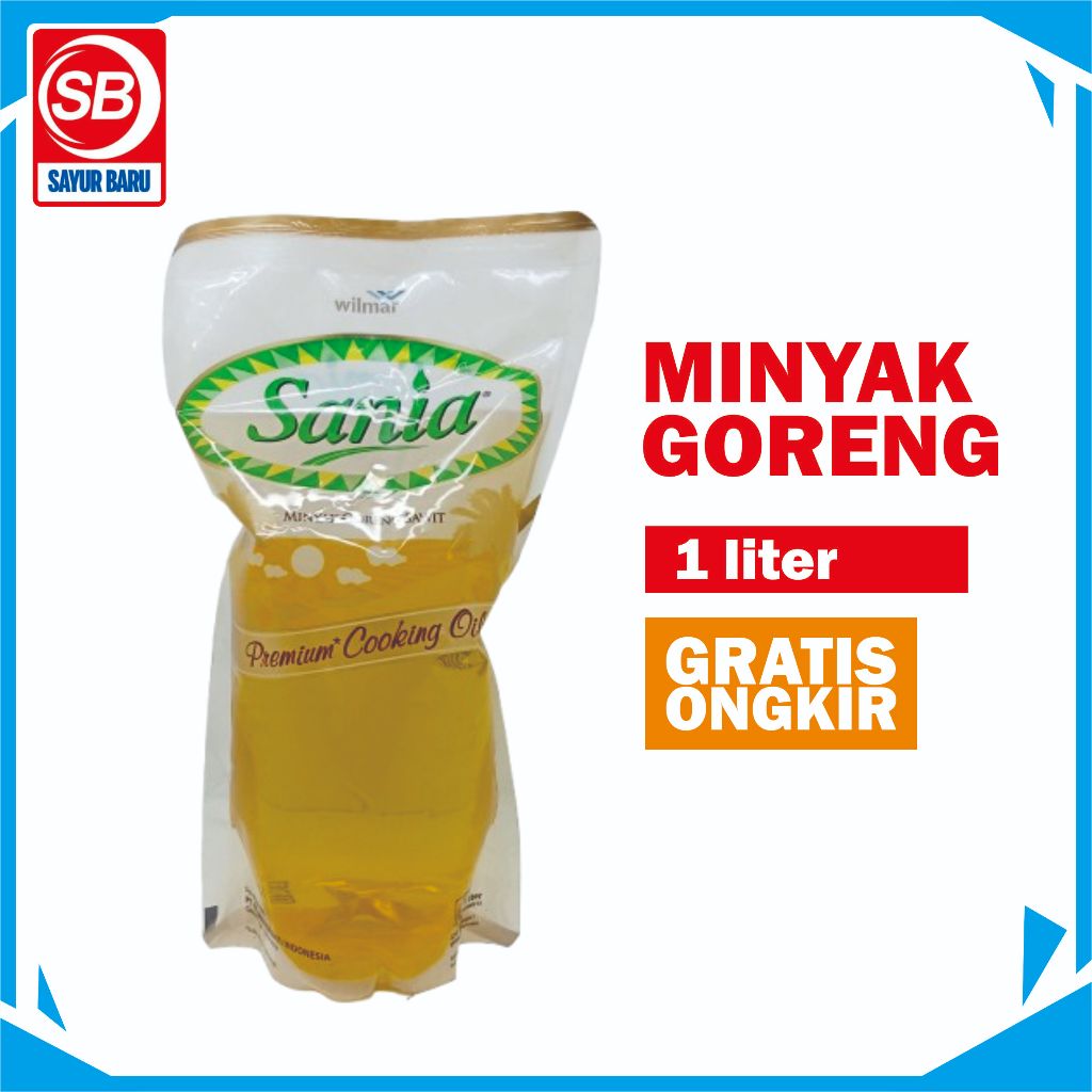 

Minyak Sania kemasan 1 liter