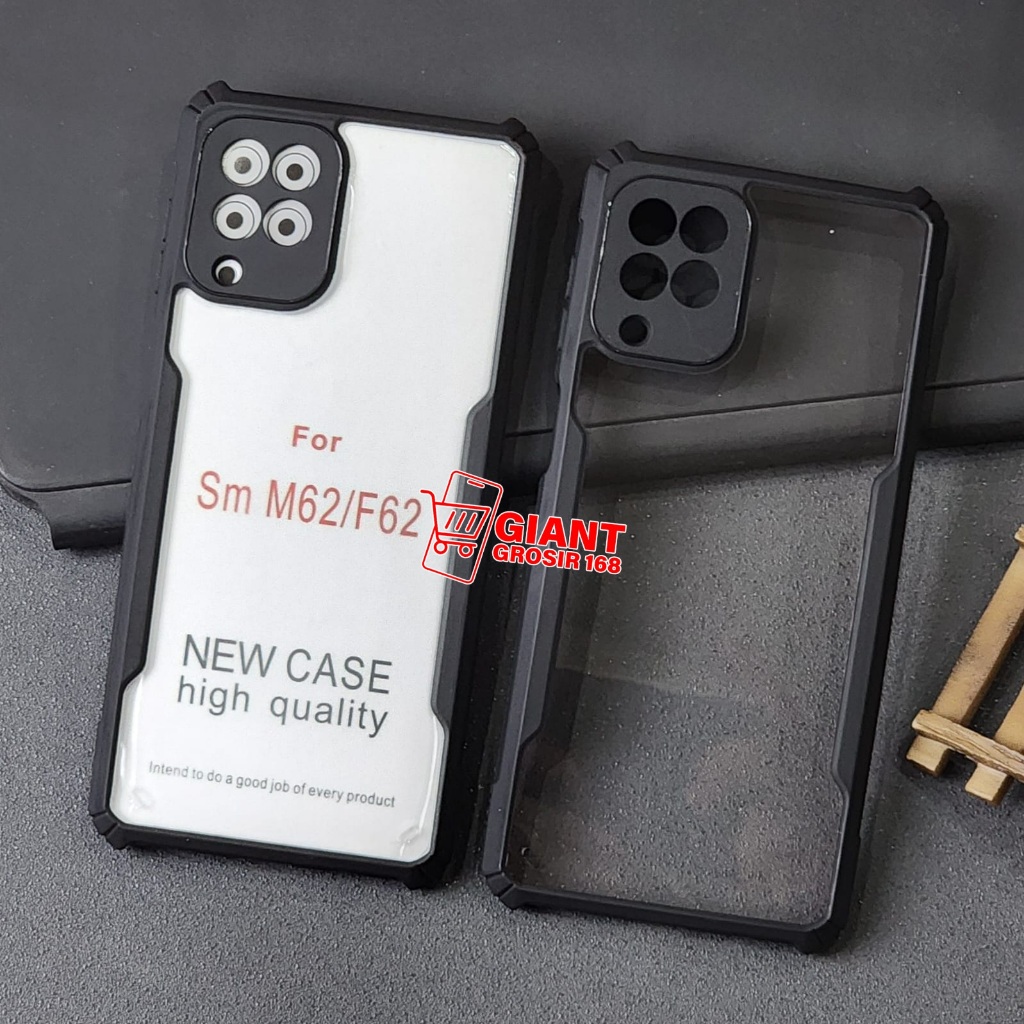 Samsung M62 Fusion Case Armor Shockproof Casing hp Samsung M62