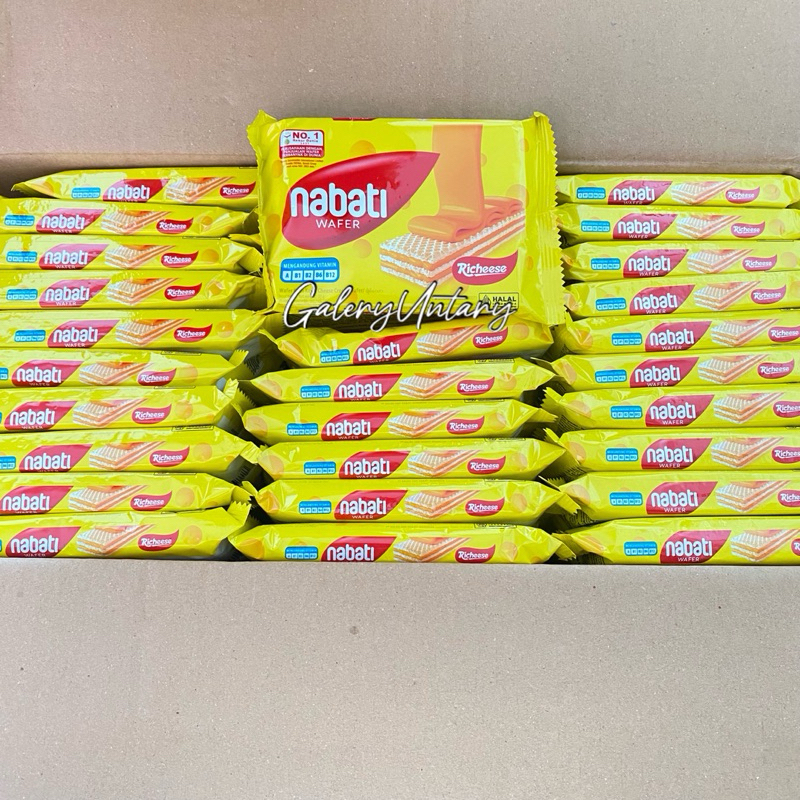 

1karton Nabati Wafer isi 60pcs ecer 2000