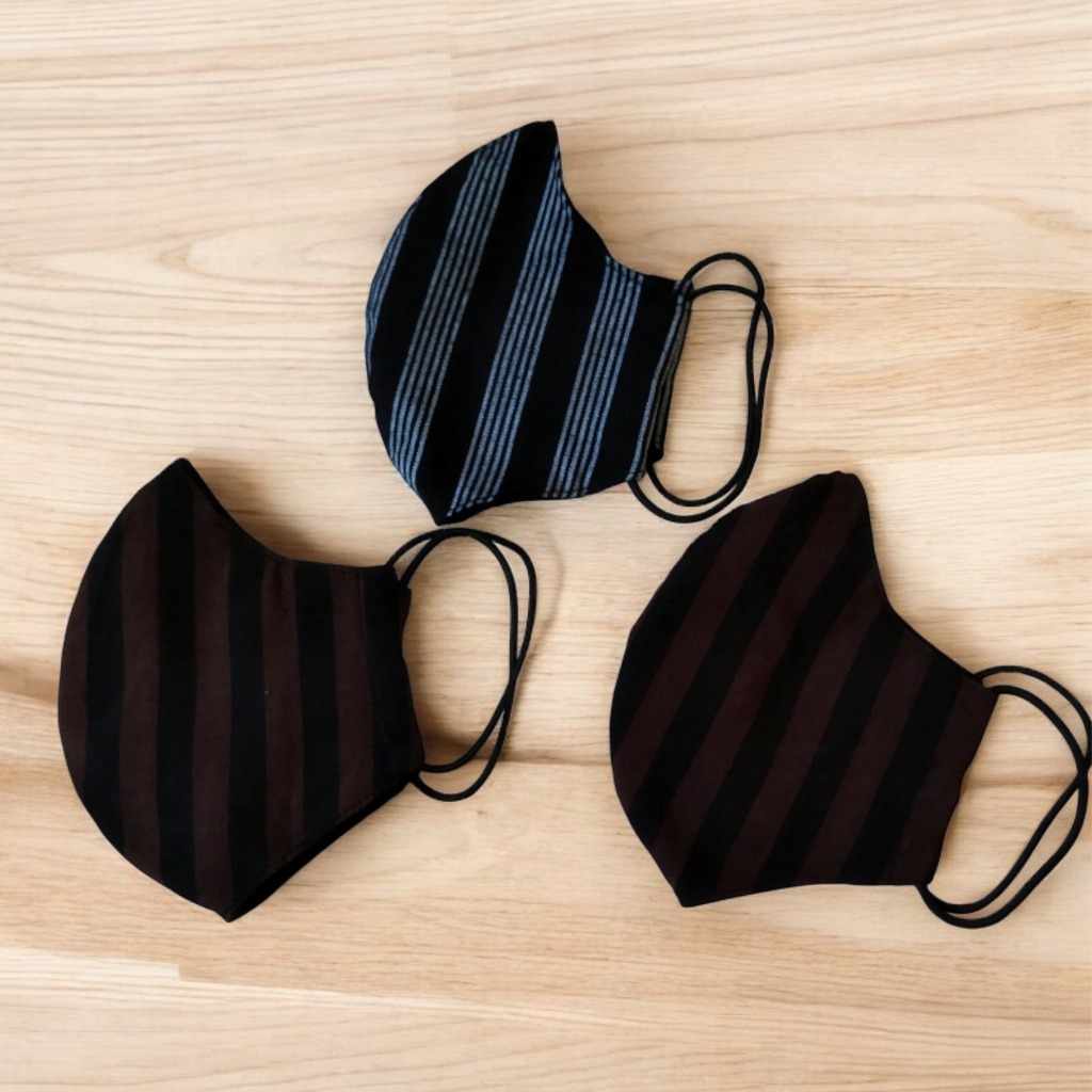 Masker Motif Lurik Jawa - Regeneration