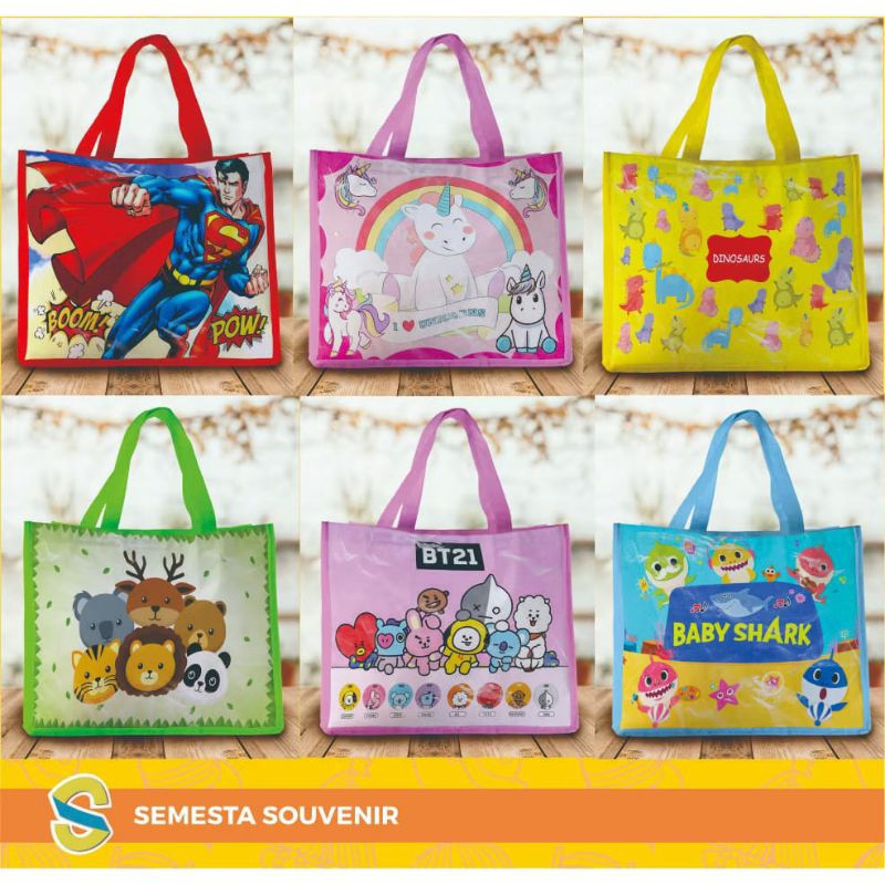 

Tas Ultah / Tas Ulang tahun Anak / Goodie Bag Hampers Souvenir