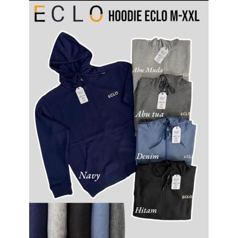 Jaket Hoodie Eclo