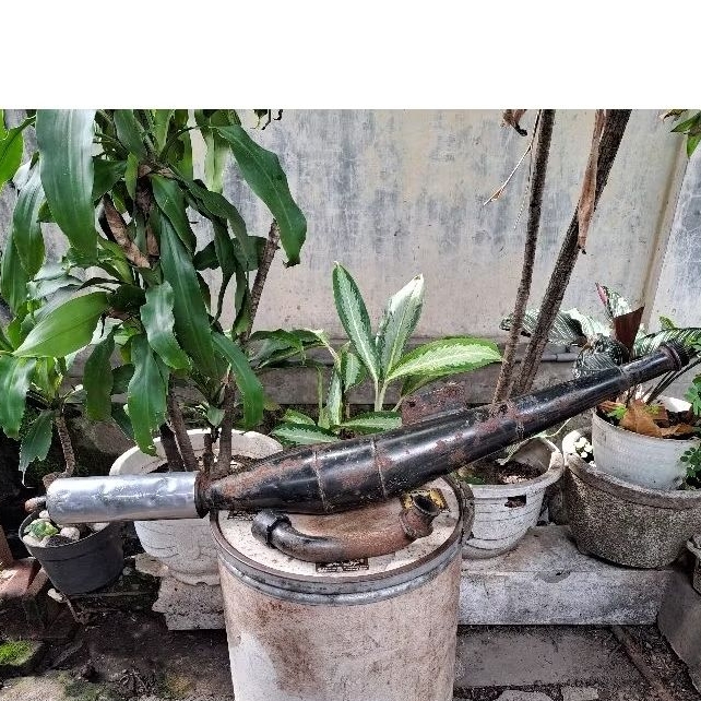 knalpot tornado gs rc110 crystal tune ORIGINAL knalpot suzuki rc110 crystal tornado gs knalpot cryst