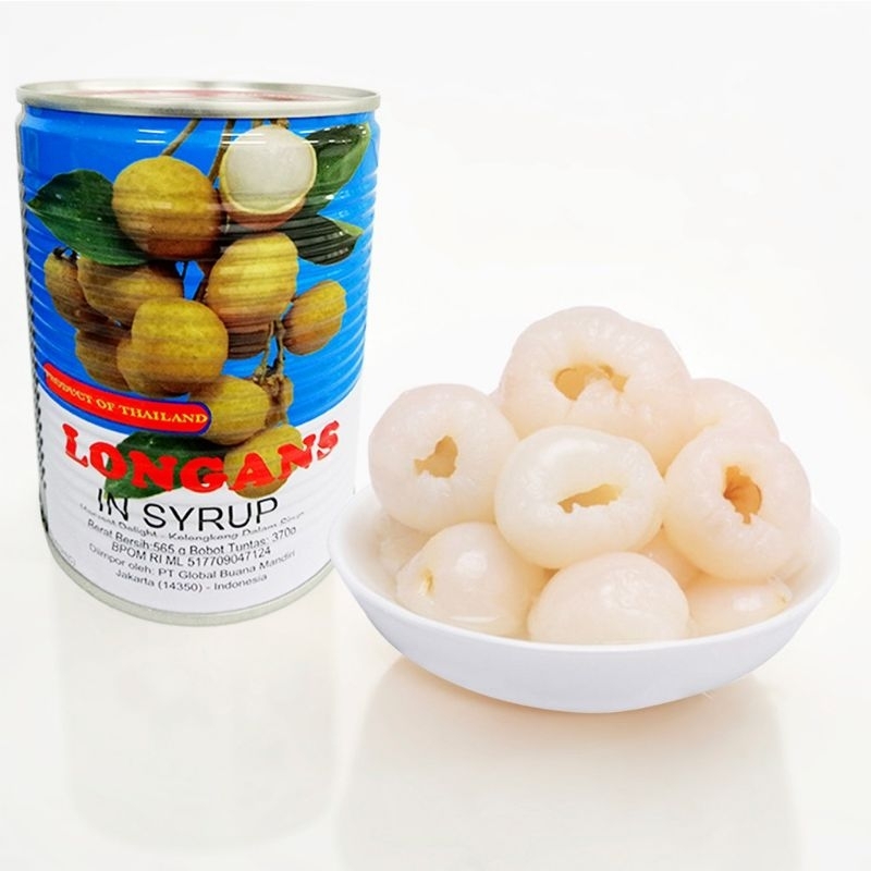 

Harvest delight Canned Longan in syrup Buah kelengkeng kaleng 565g