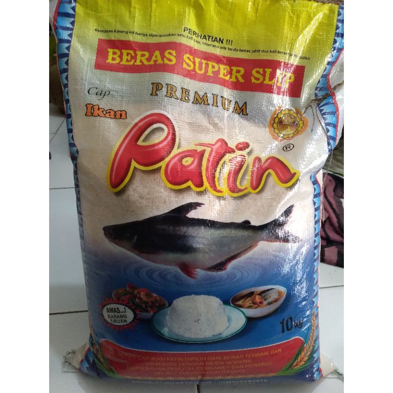 

beras patin 10 kg beras patin super