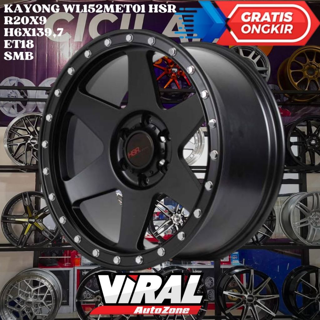 Velg Mobil EVEREST , RANGER , TERRANO , BLAZER , HSR KAYONG RING 20 R20