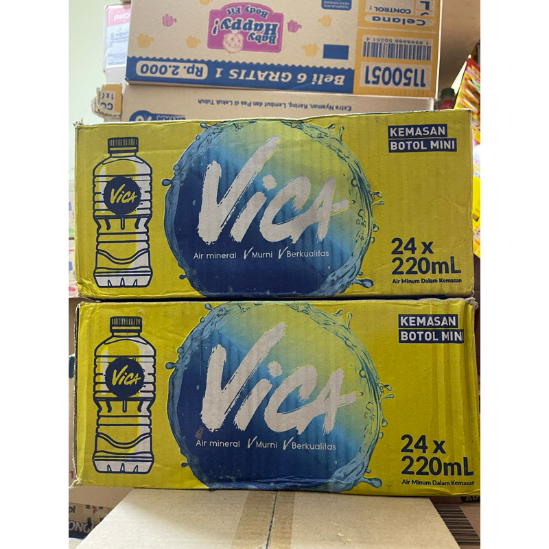 

VICA BOTOL MINI 220ML DUS ( ISI 24 BOTOL )