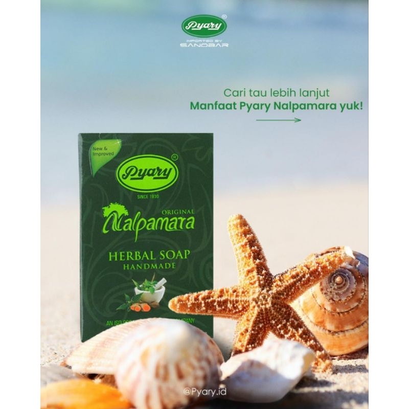 PYARY Nalpamara herbal soap, sabun nalpamara