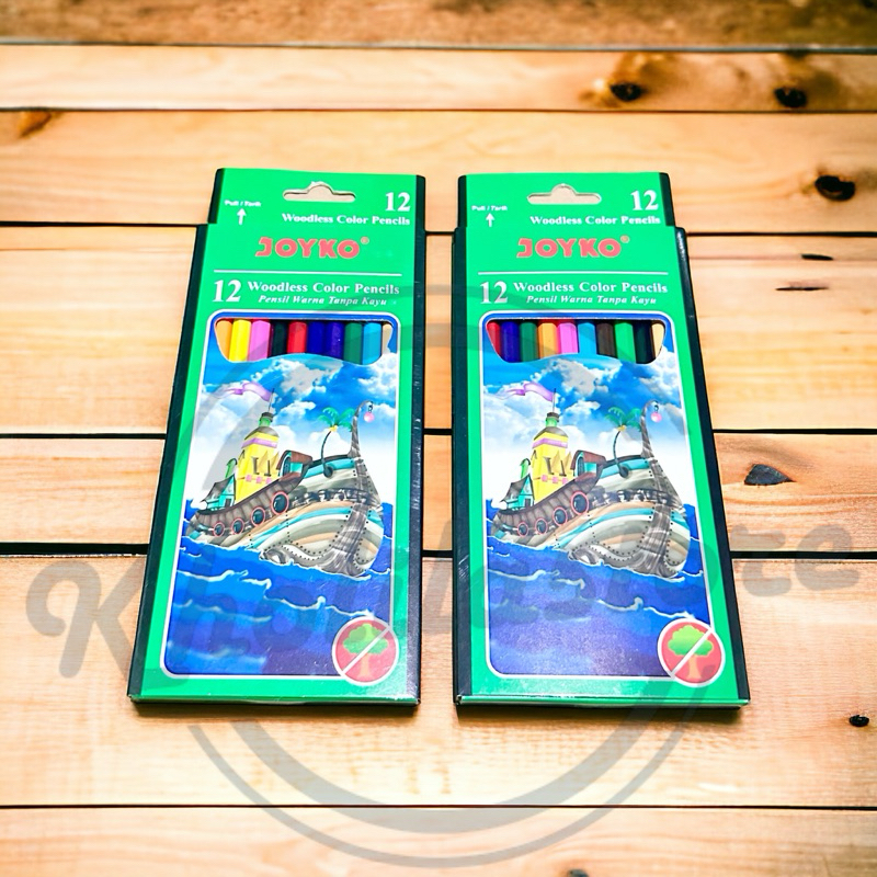 

Pensil Warna 12W Joyko Panjang CP-103 (dus hijau)