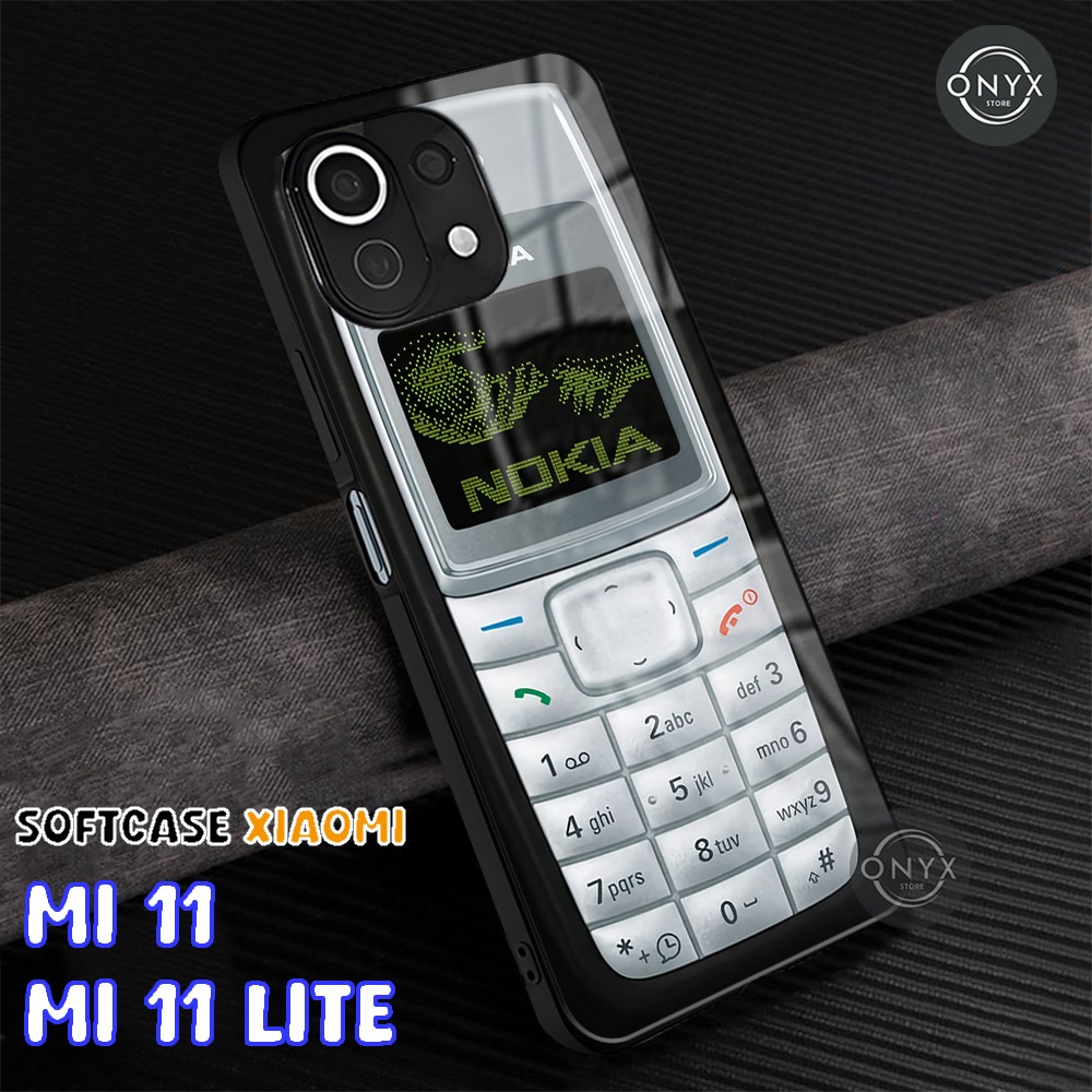 [AA21] SOFTCASE XIAOMI MI 11 | 11 LITE | Casing Kilau Glossy Mi 11 11 Lite | NOKIA | Kesing Keren Lu