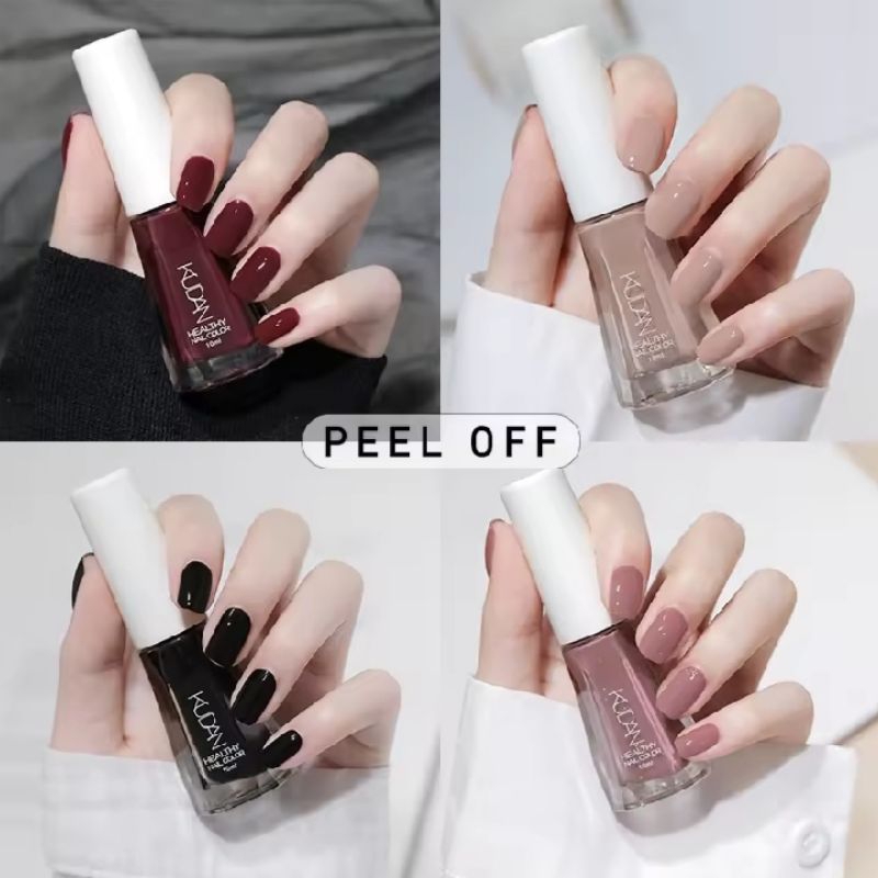 KUDAN Kutek Halal Peel Off Bisa Untuk Sholat