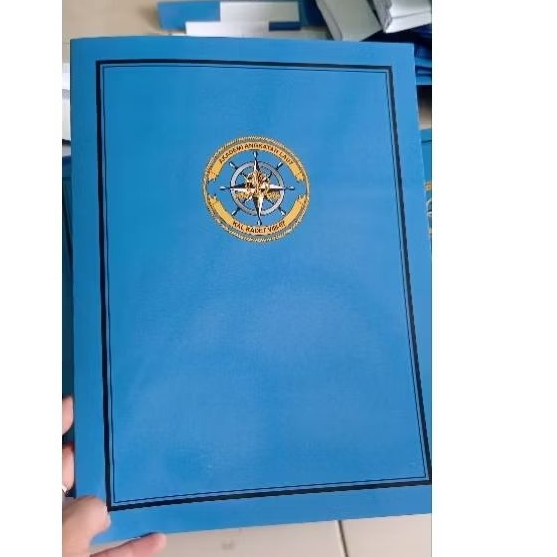 

Map Folder Full colour A4 Artpaper+ Laminasi + kantong lipat 3 berwarna( minimal order 100 pcs)g