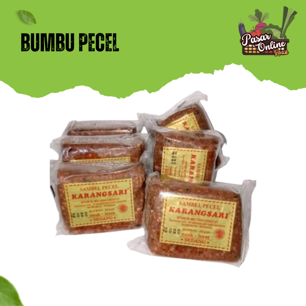 

BUMBU PECEL / SAMBAL PECEL - 1 BUNGKUS