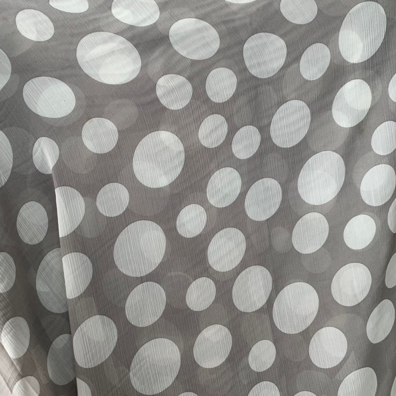 kain sifon motif polkadot - kain sifon yoryu - kain sifon premium