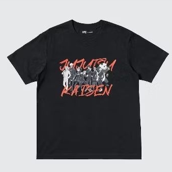 T-Shirt UT Jujutsu Kaisen Lengan Pendek