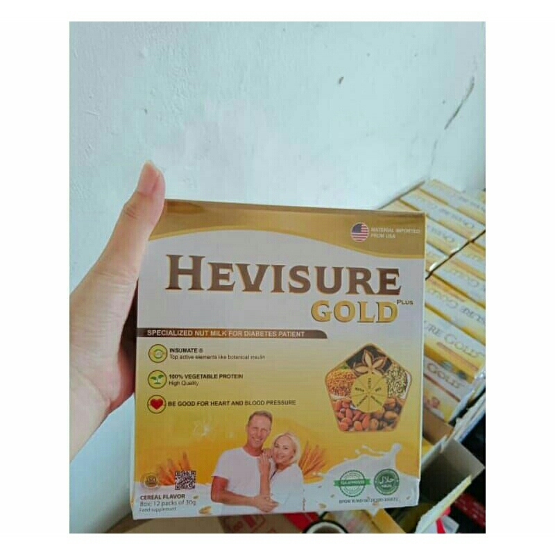 

HEVISURE GOLD Plus 100% Original Asli USA Minuman Susu Obat Diabetes Kencing Manis Terbaik