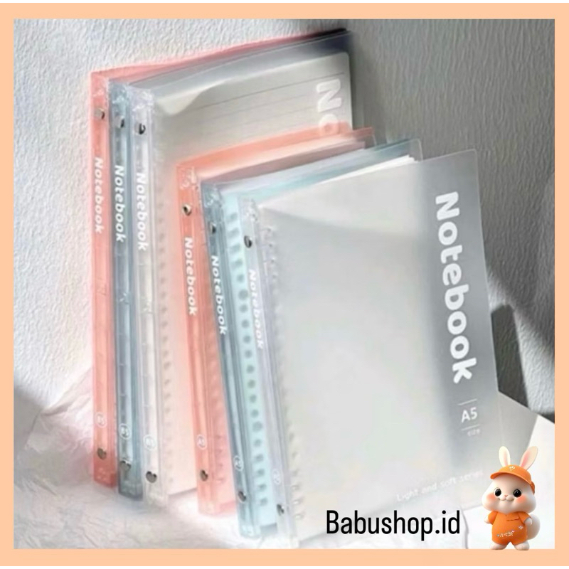 

BBS Buku Binder A5 B5 Buku Tulis Sekolah Lucu Buku Notebook Aesthetic Lose Leaf Binder Kuliah