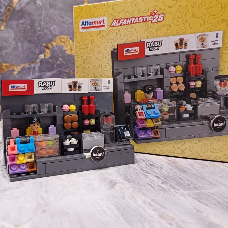 Bricks Alfamart Official Merchandise ORI New Bean Spot