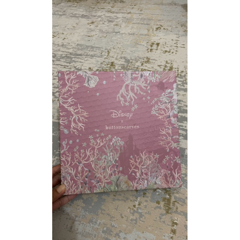 Preloved buttonscarves XL little mermaid sorbet