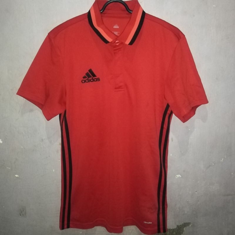 Poloshirt Jersey AdidasSport Merah