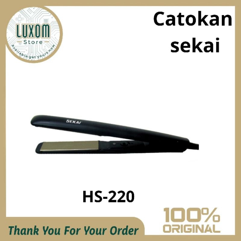 Catokan Sekai HS-220/Catokan/sekai/HS-220 Catokan rambut/pelurus rambut