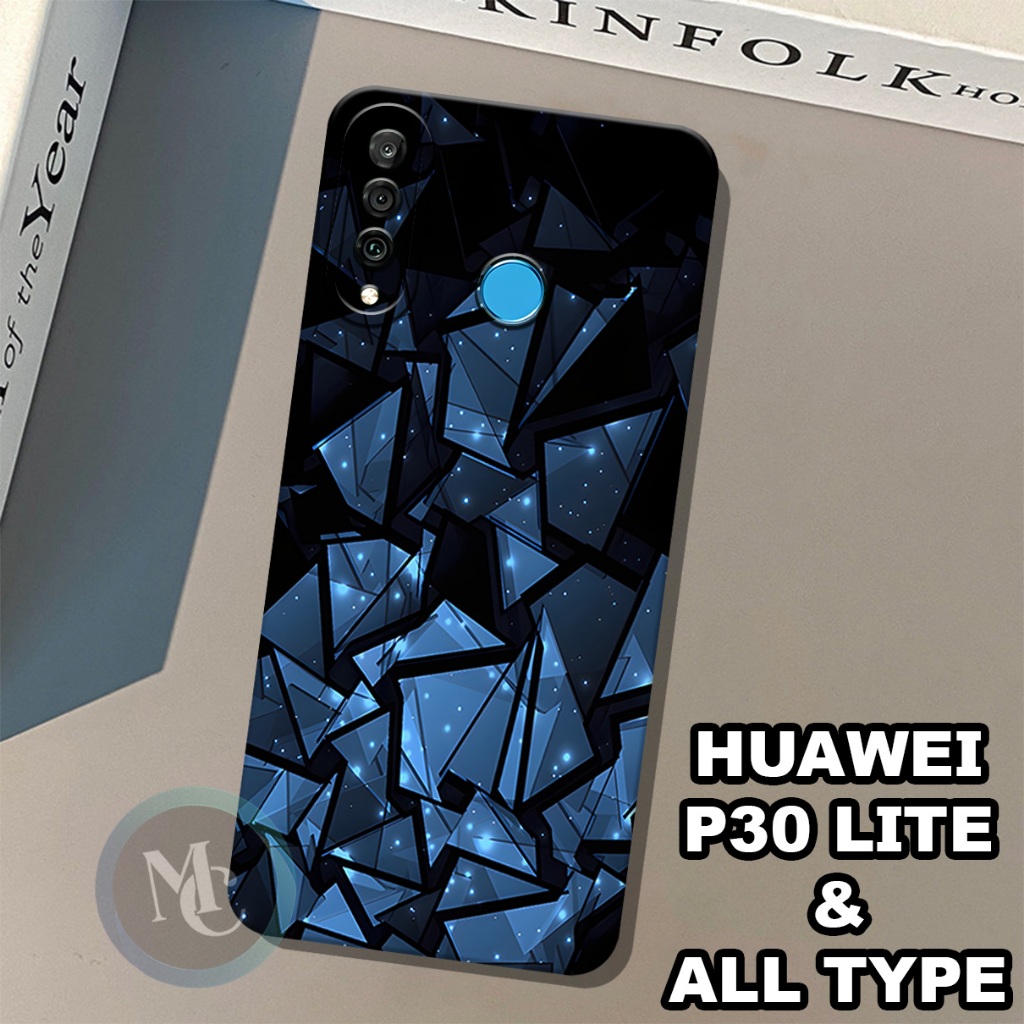 CC20/Softcase karet lentur untuk huawei p30 lite/Motif abstark/case huawei p30 lite /kesing huawei p