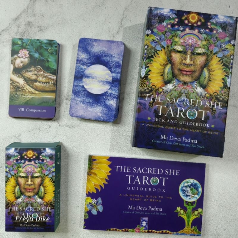 The Sacred She Tarot Deck by Ma Deva Padma Preloved