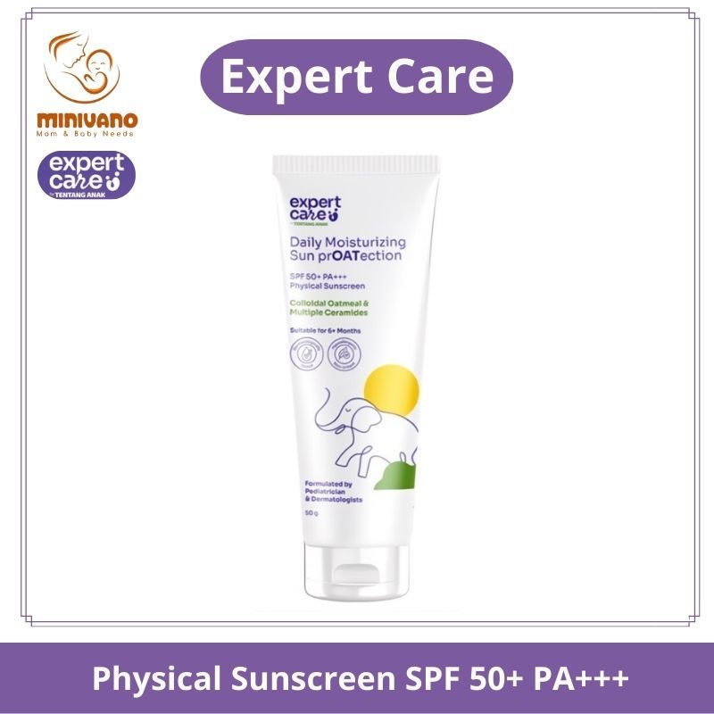 [JOGJA] Expert Care Daily Moisturizing Sun prOATection Physical Sunscreen SPF 50+ PA+++ | Sunscreen 