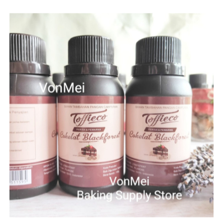 

TOFFIECO Chocolate Black Forest Paste Perisa Pasta Coklat BF 100 gr
