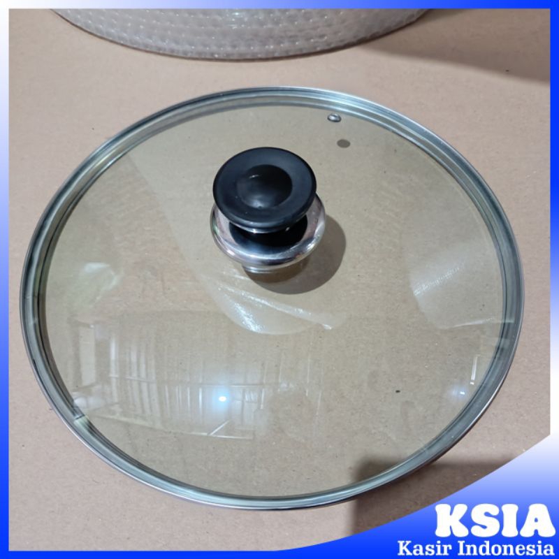 Tutup Panci Kaca PREMIUM | BERKUALITAS | BERGARANSI | SEGALA UKURAN Mulai Dari 16 cm 18 cm 20 cm 22 