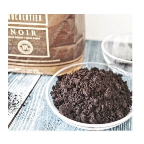 

Pure Cocoa Powder Tulip NOIR Hitam Chocolatier Bubuk Coklat 500g repac