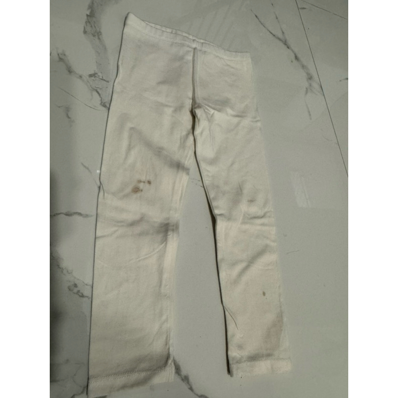 legging putih anak cewek 2-3 tahun (preloved)