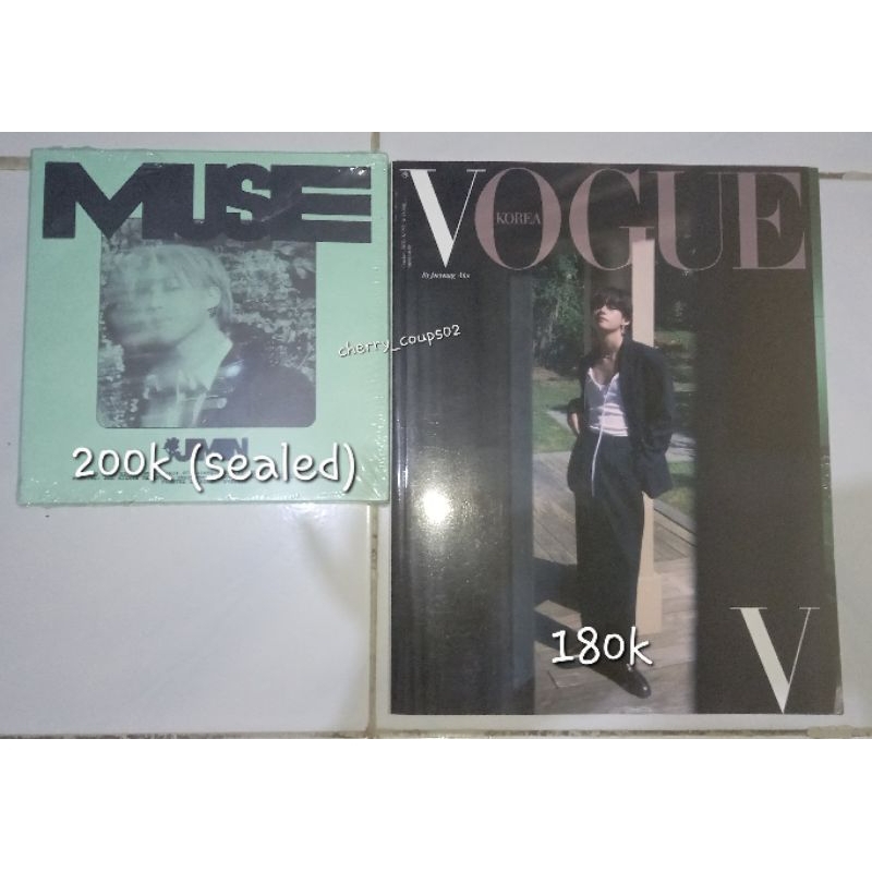 Majalah Vogue Taehyung BTS