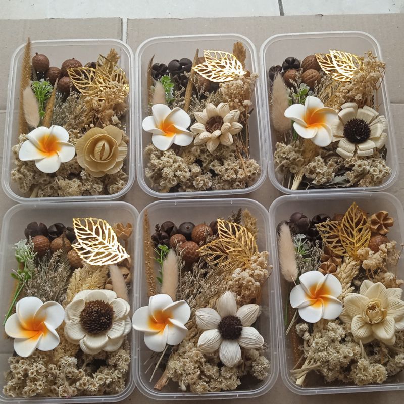paket bunga klobot, paket bunga kering klobot, paket bunga klobot jagung