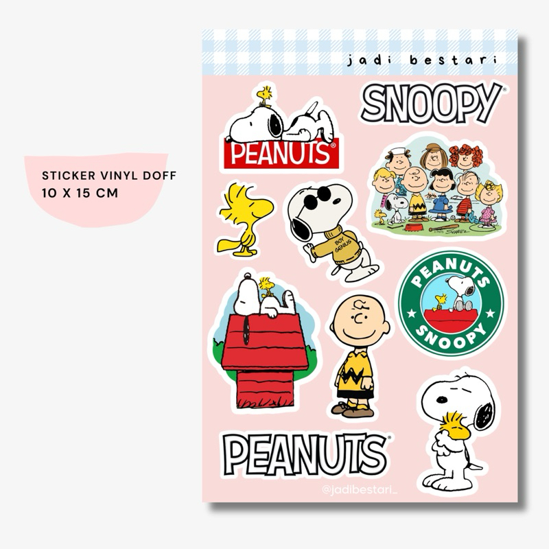 

Sticker Pack Snoopy Peanuts