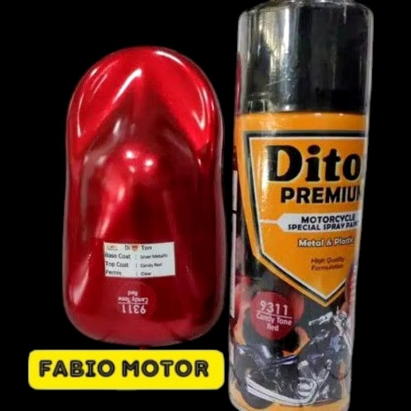 Cat Semprot Merah Candy Tone Red tahan bensin