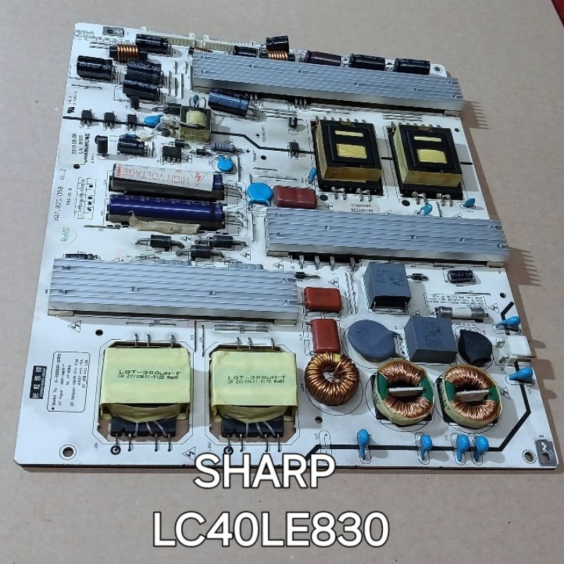 PSU SHARP LC-40LE830 40LE830 ORIGINAL REGULATOR POWER SUPPLY