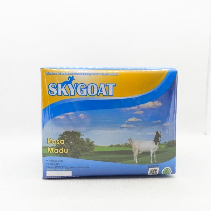 

Susu Kambing Etawa Skygoat Rasa Madu Propolis 10 Sachet Bubuk Goat Milk Powder