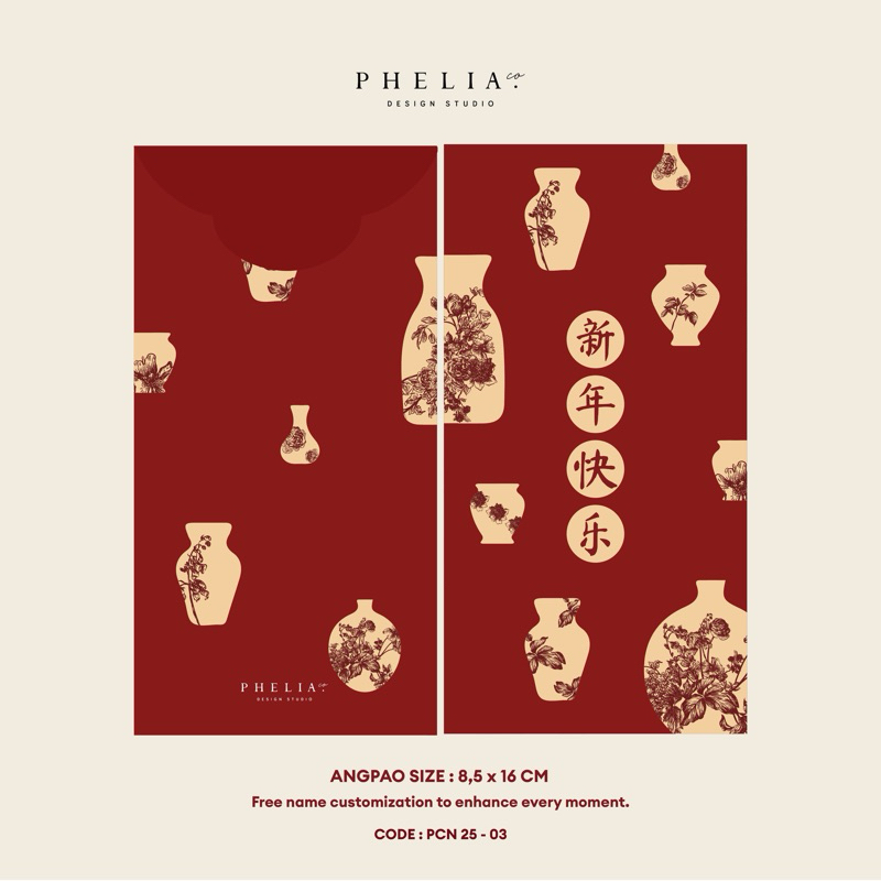 

CHINESE NEW YEAR ANGPAO 2025 (1 SET) PCN 25-03 READY STOCK