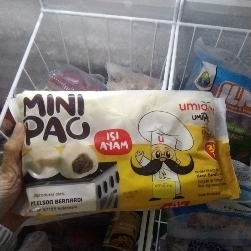 

mini pao isi ayam isi 30 biji berat 465 g