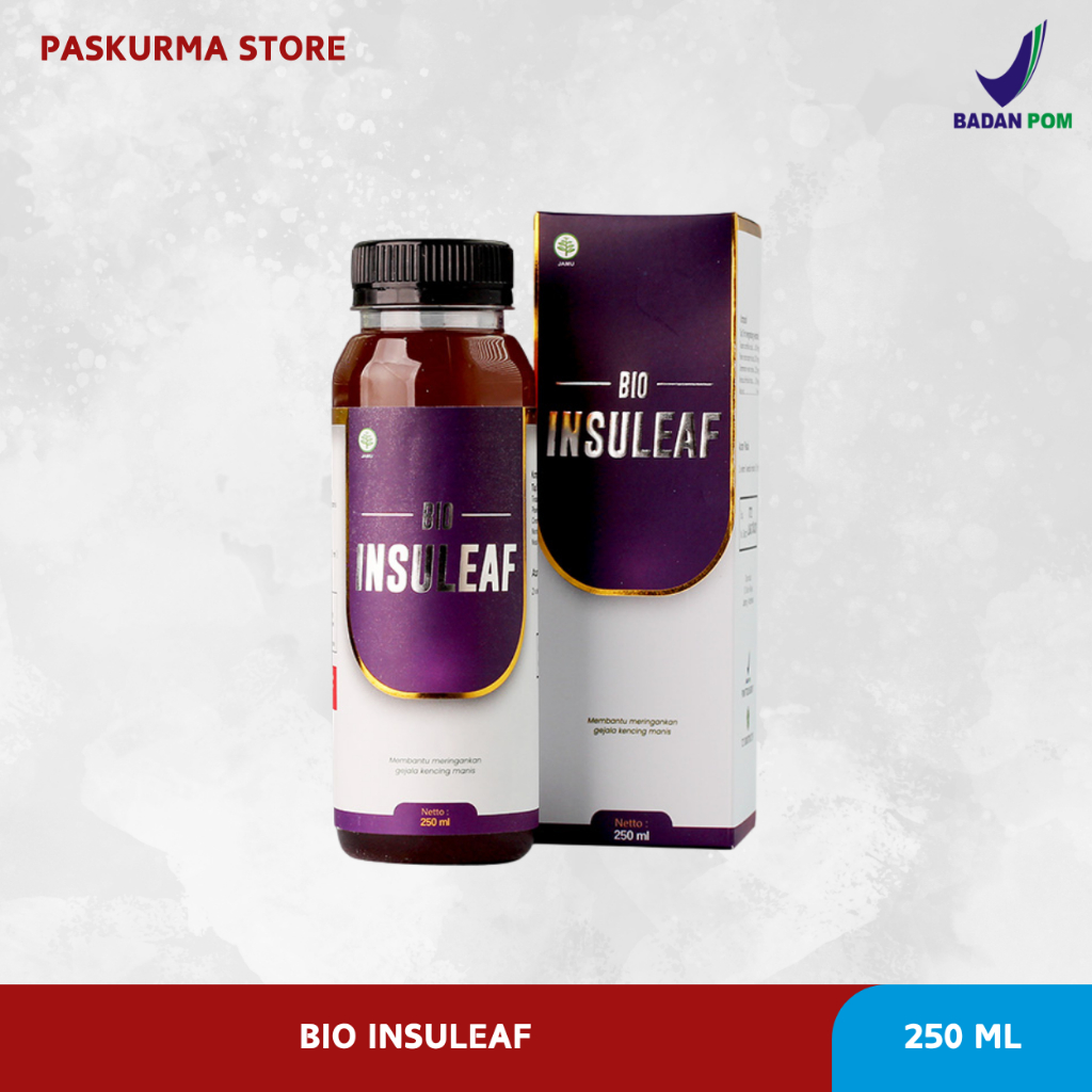

BIO INSULEAF – HERBAL CEGAH DIABETES & KOLESTEROL 100% ORIGINAL ISI 250 ML