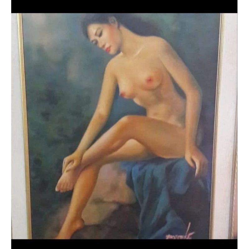 Lukisan Nathaya karya Basoeki abdullah