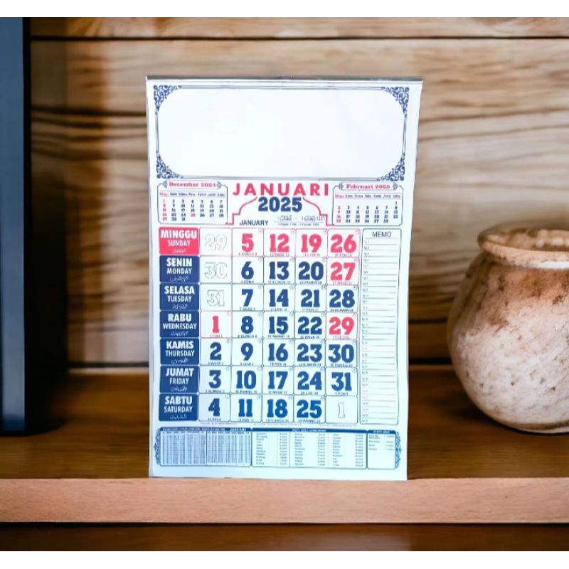 

KALENDER DINDING 2025