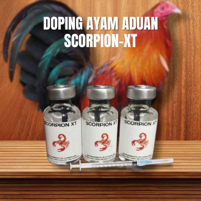 Doping Ayam Scorpion Xt Untuk Aduan Ayam philipin