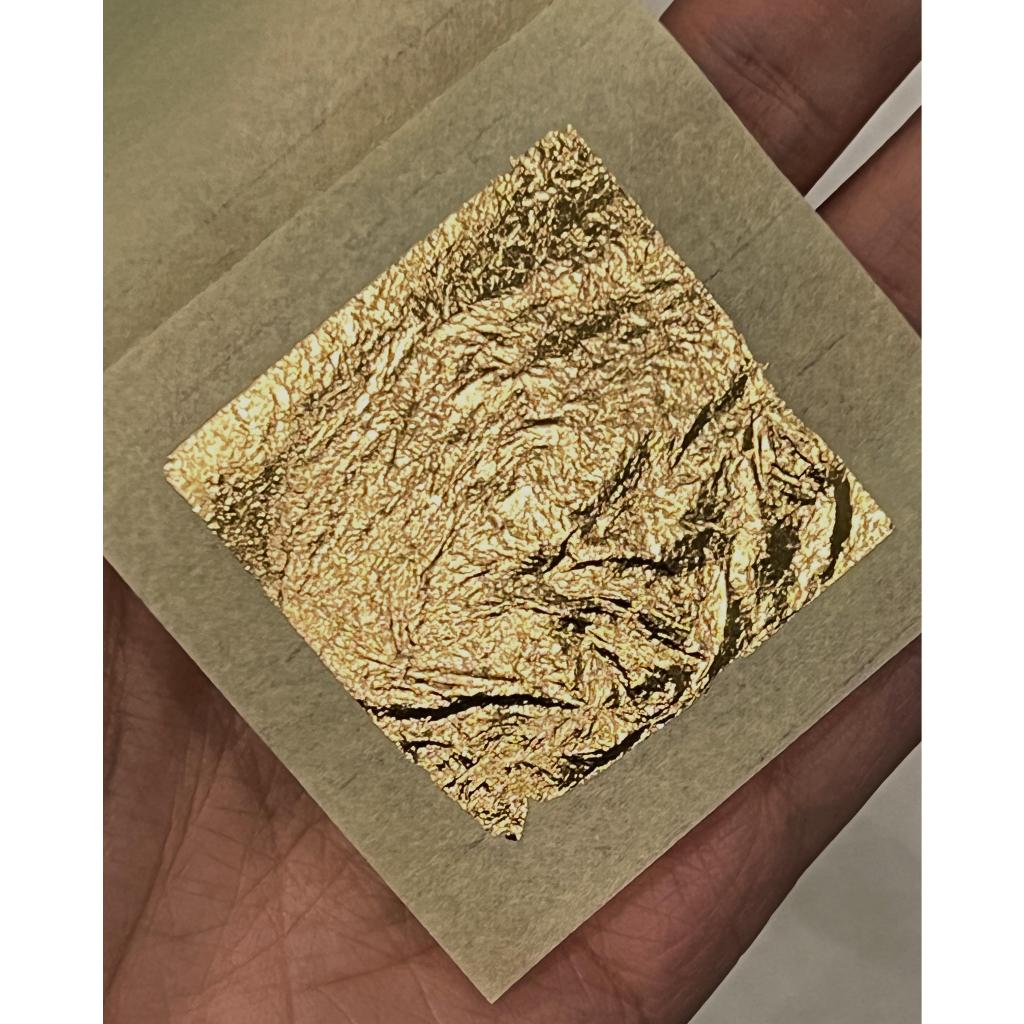 

EDIBLE GOLD SHEET FOOD GRADE / EMAS LEMBARAN FOIL / KERTAS EMAS / HIASAN KUE