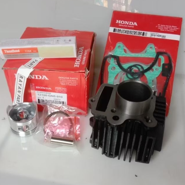 BLOK SEHER (GN5) WIN WIN WIN WIN WIN 100 ASTREA GRAND SUPRA LAMA BLOK+PISTON+TOP SET