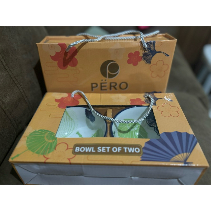 PERO Bowl Set Of Two (PERO)/Hampers Pernikahan/Hampers Lebaran