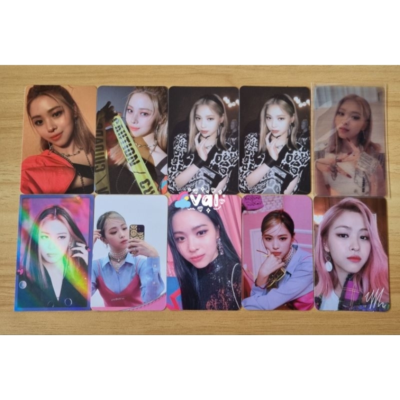 ITZY Ryujin Photocard Official Loco Crazy in Love Guess Who Icy Fansign Benefit